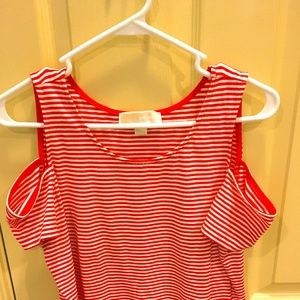 Michael Kors cold-shoulder shirt